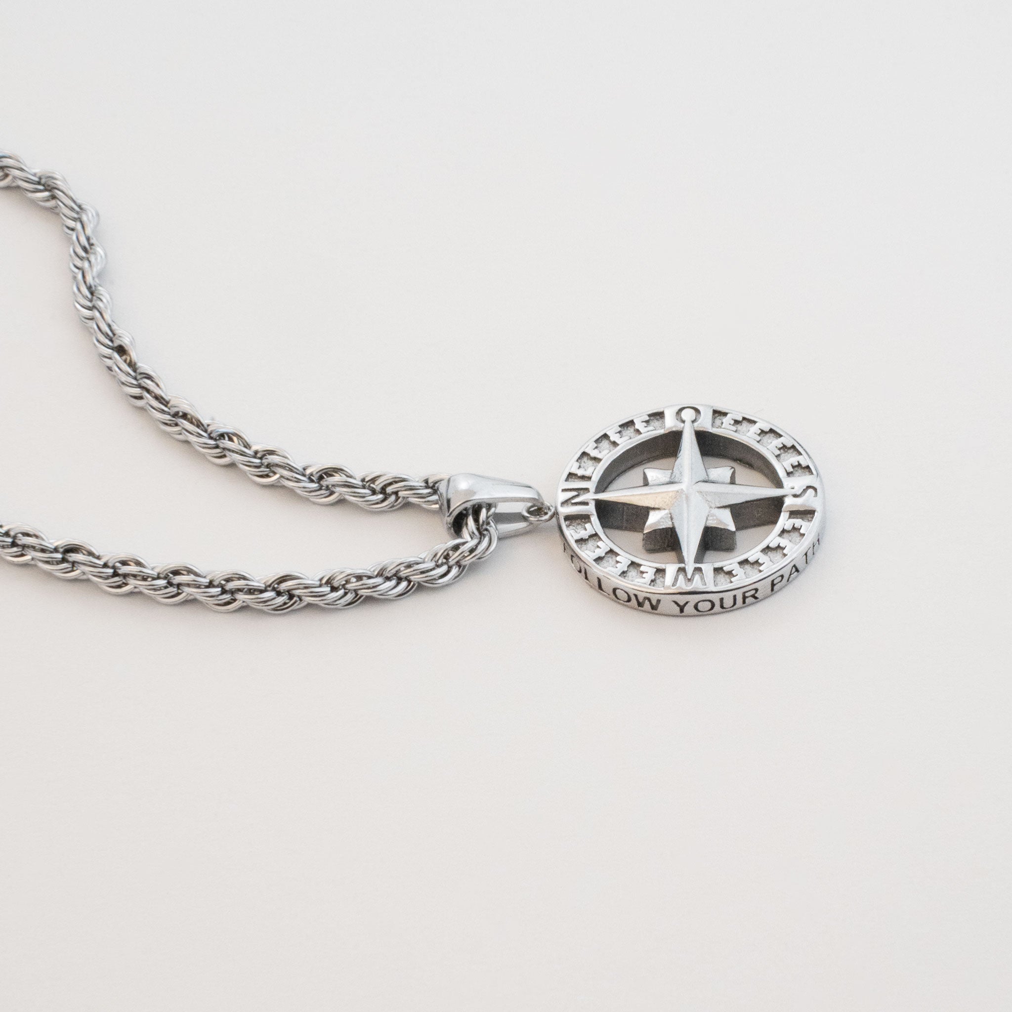 Kompass Pendant (Silber)