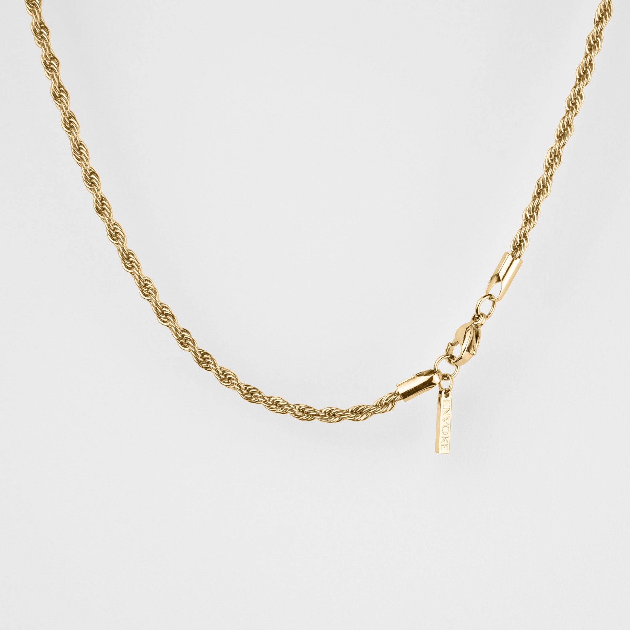 Rope Chain (Gold) 3 mm