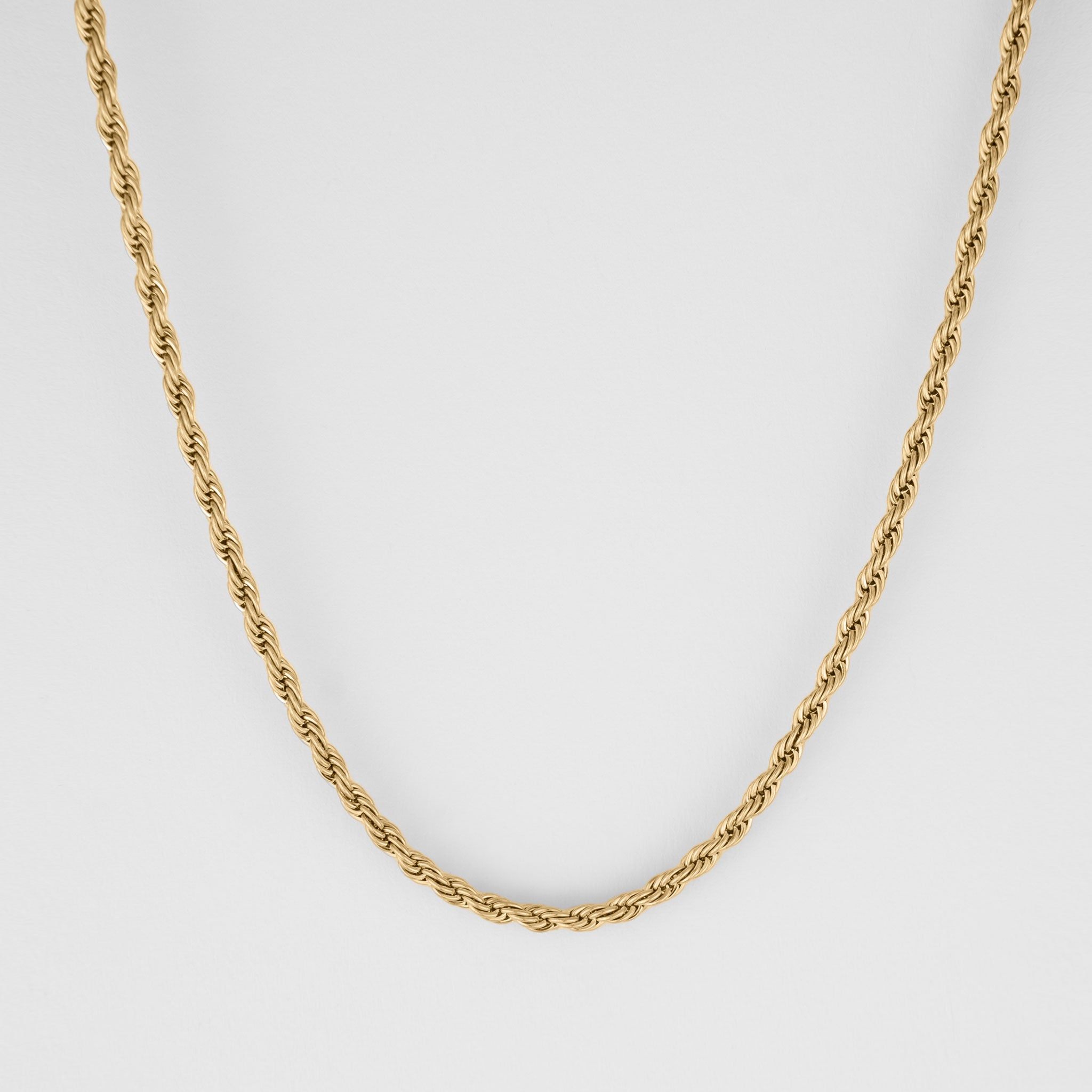 Rope Chain (Gold) 3 mm