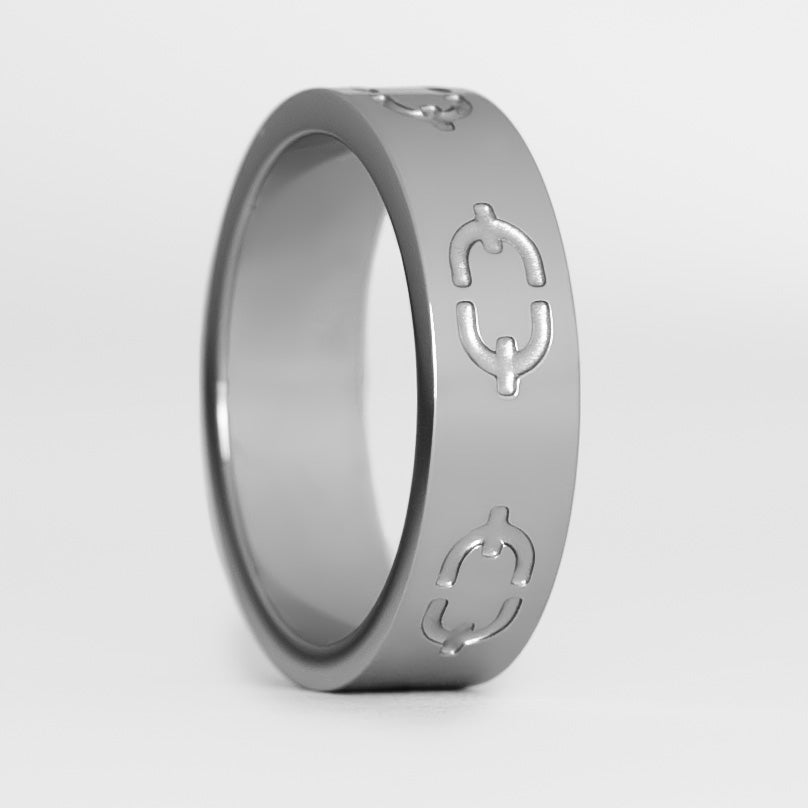 Monogram Ring (Silber)