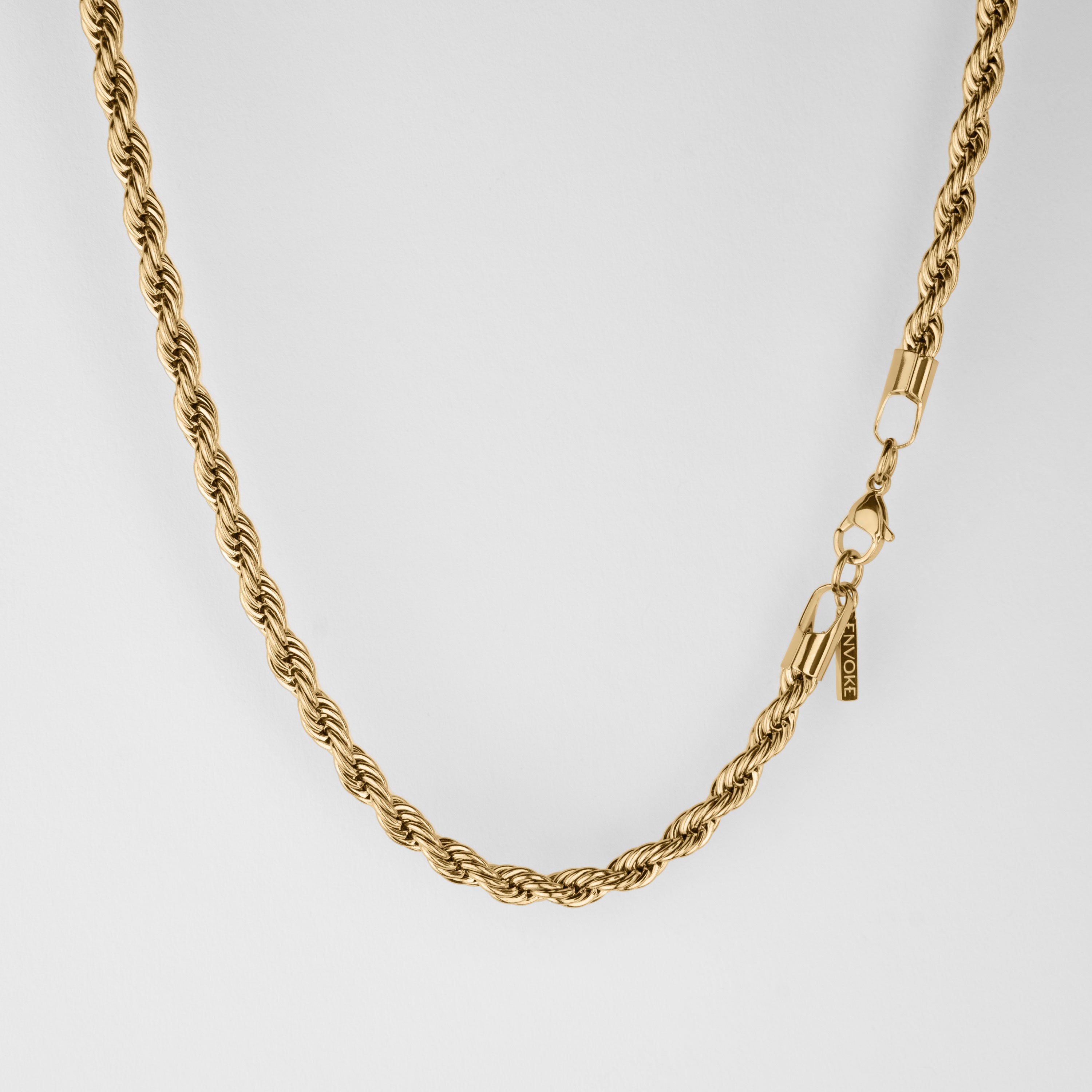 Rope Chain (Gold) 5 mm