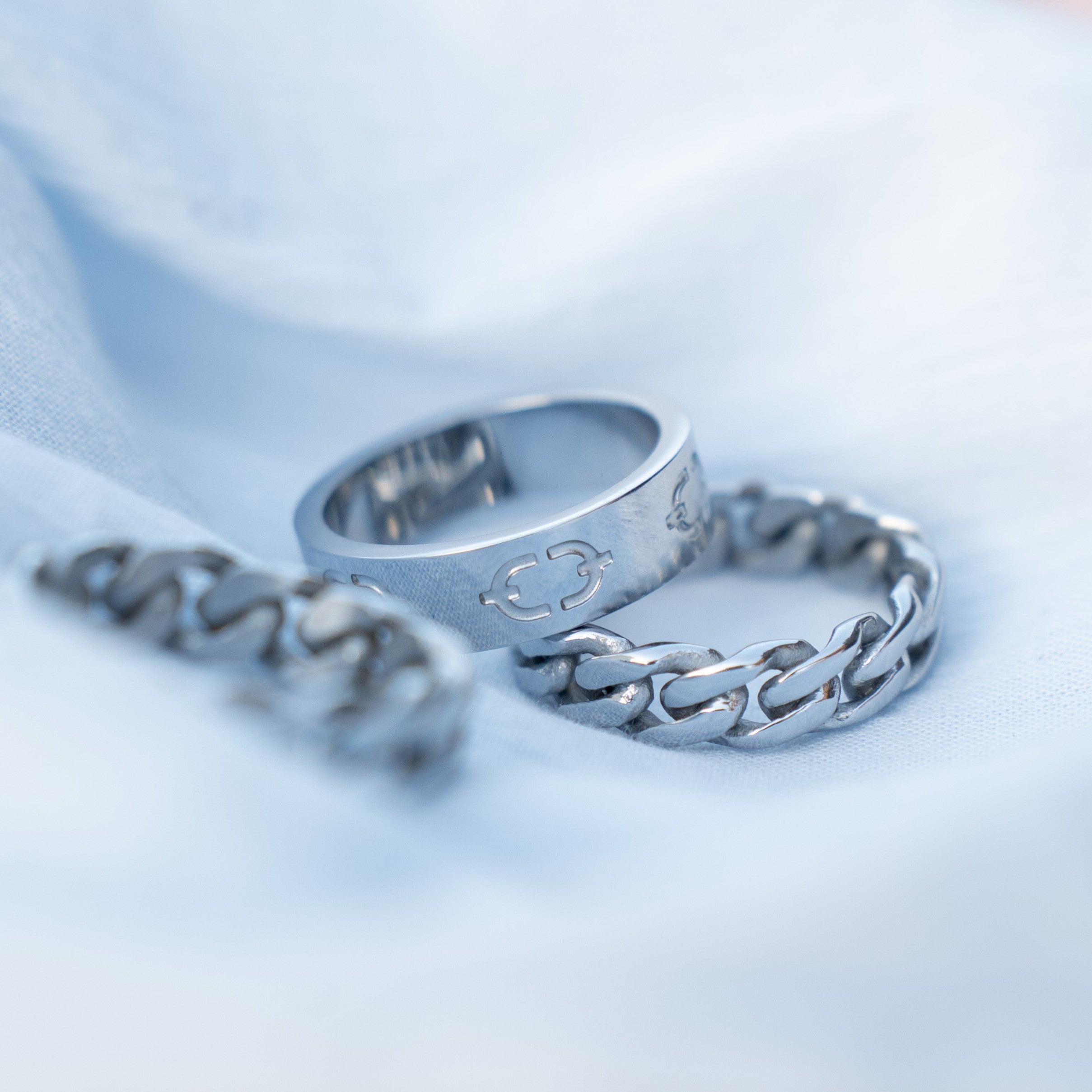 Rope Set + Ring (Silber)