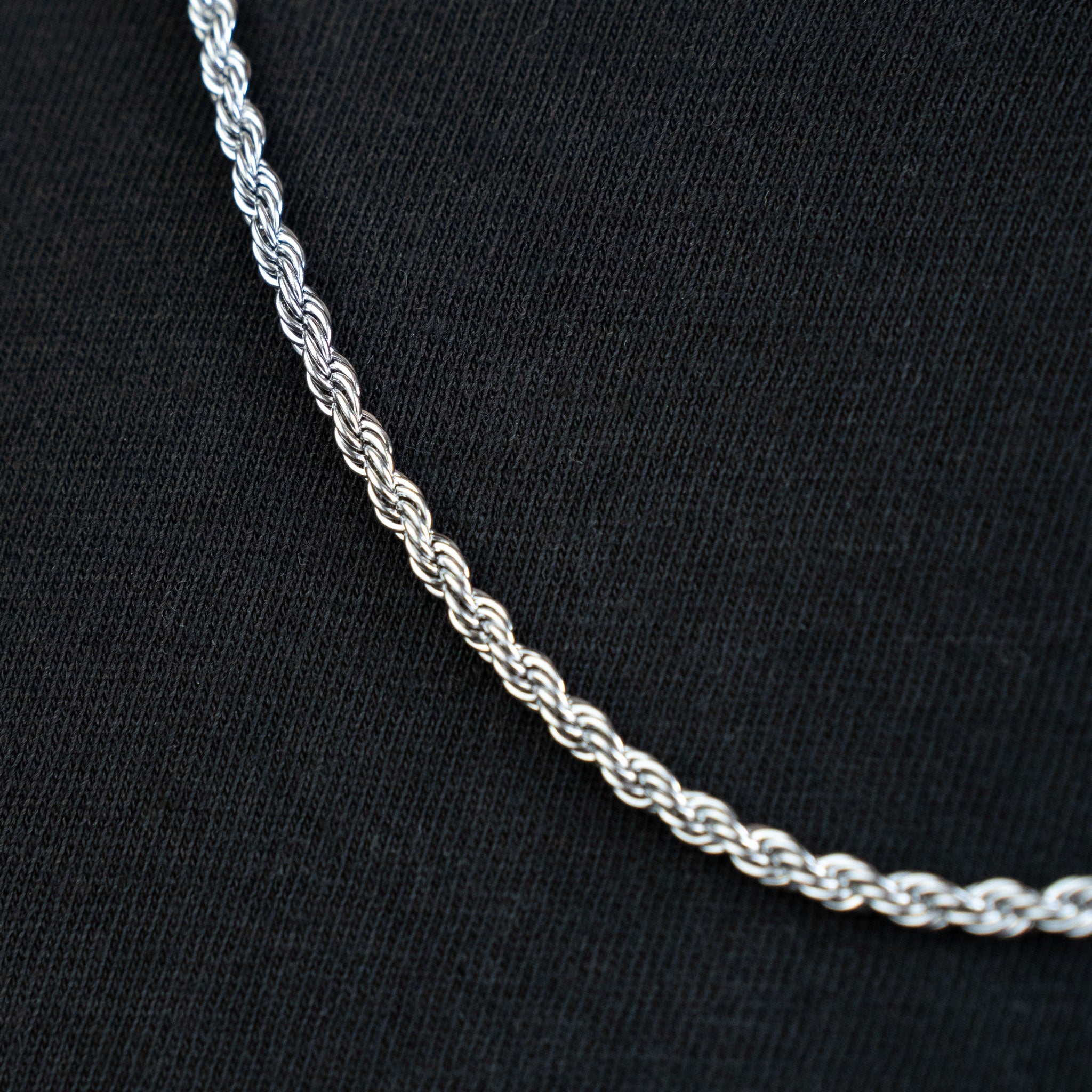 Rope Chain (Silber) 3 mm