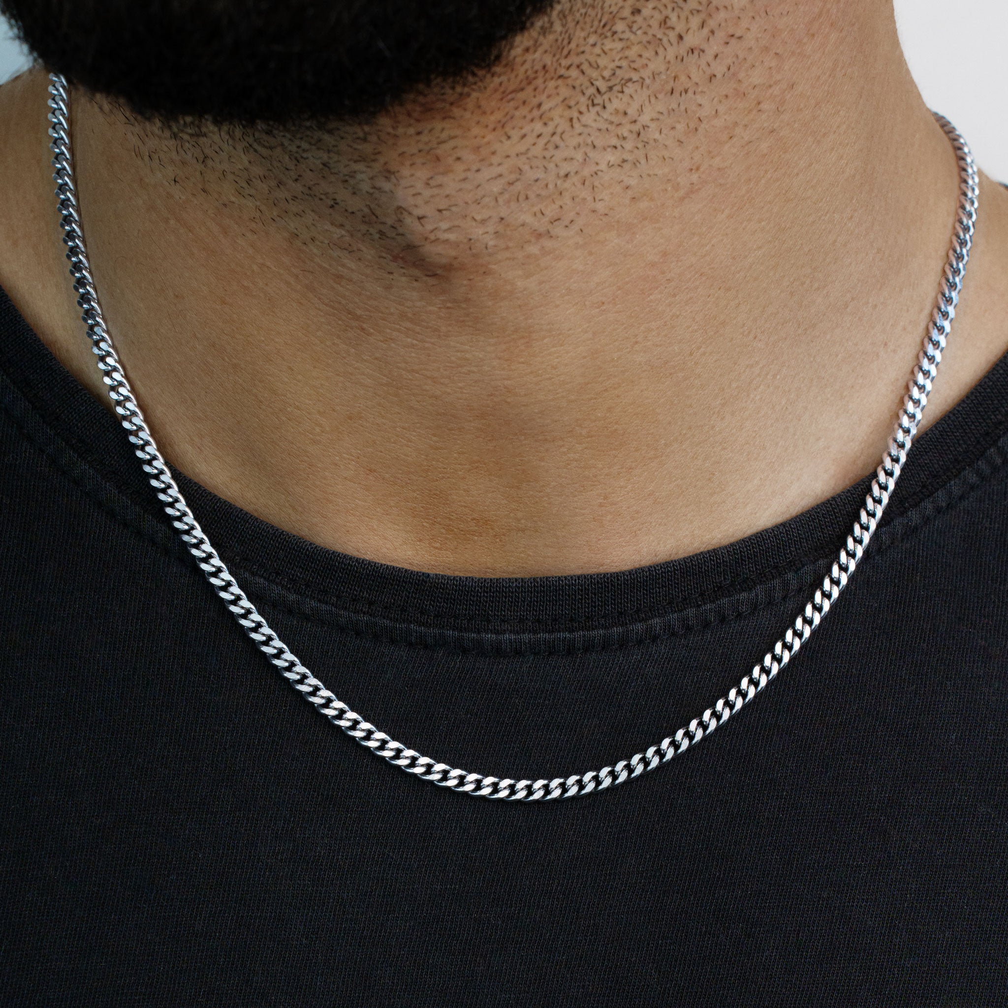 Cuban Chain (Silber) 4 mm